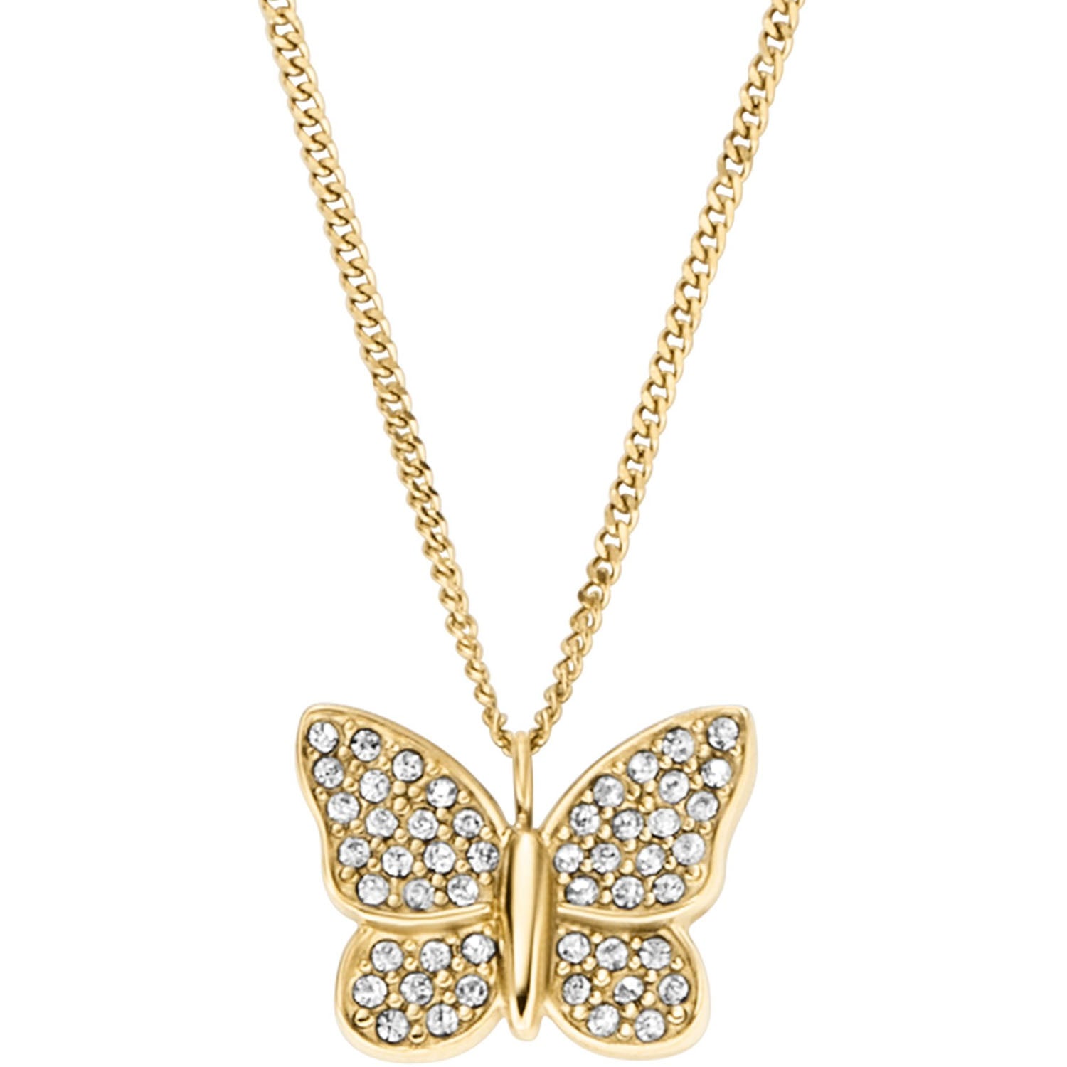 Fossil Halskette Sutton Pave Butterfly