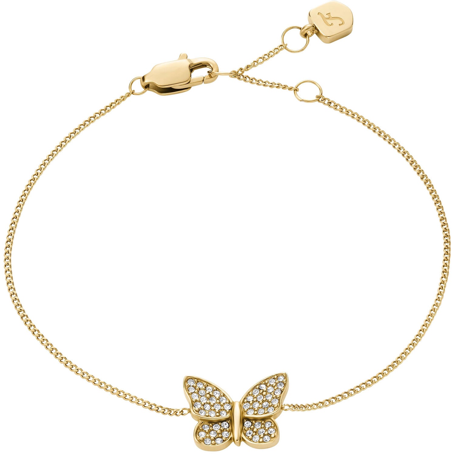 Fossil Armband Sutton Pave Butterfly