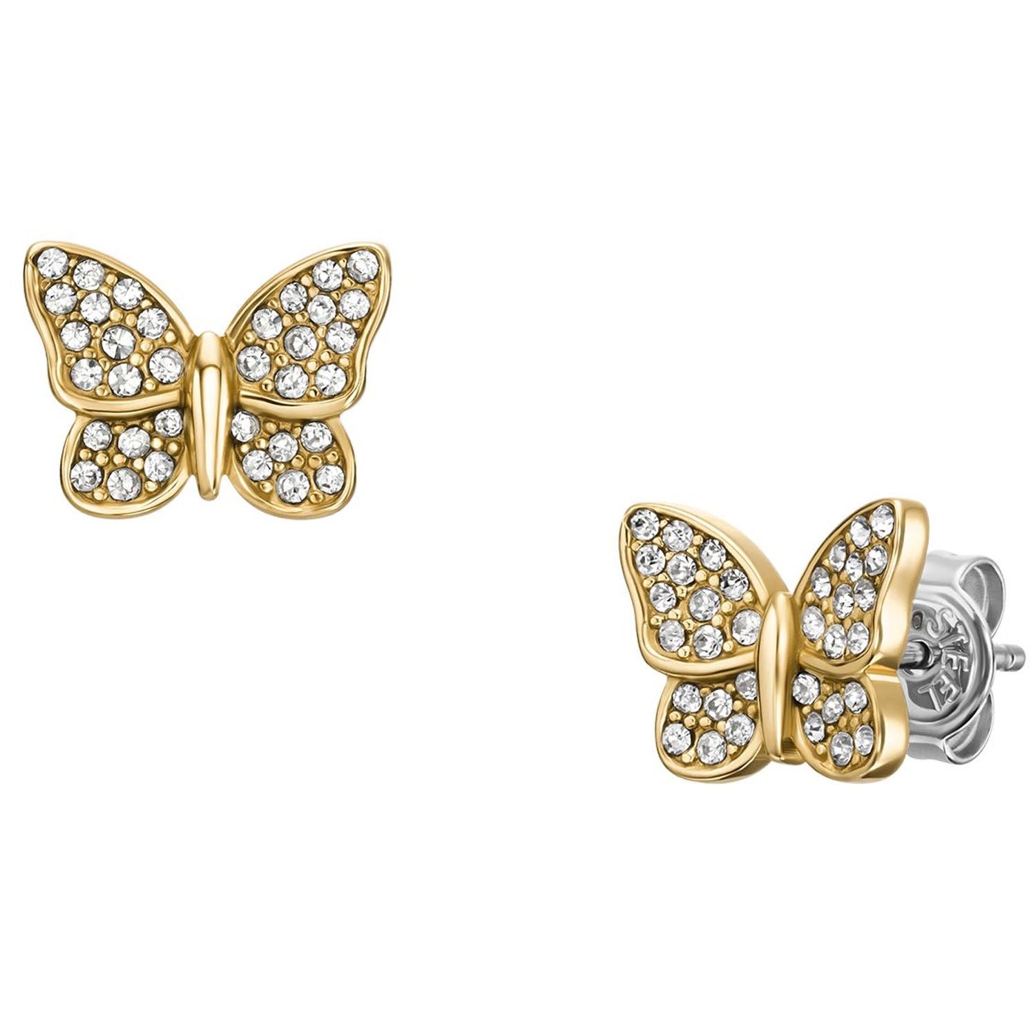 Fossil Ohrringe Sutton Pave Butterfly
