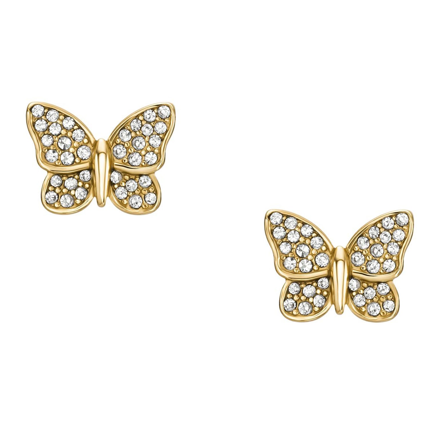 Fossil Ohrringe Sutton Pave Butterfly