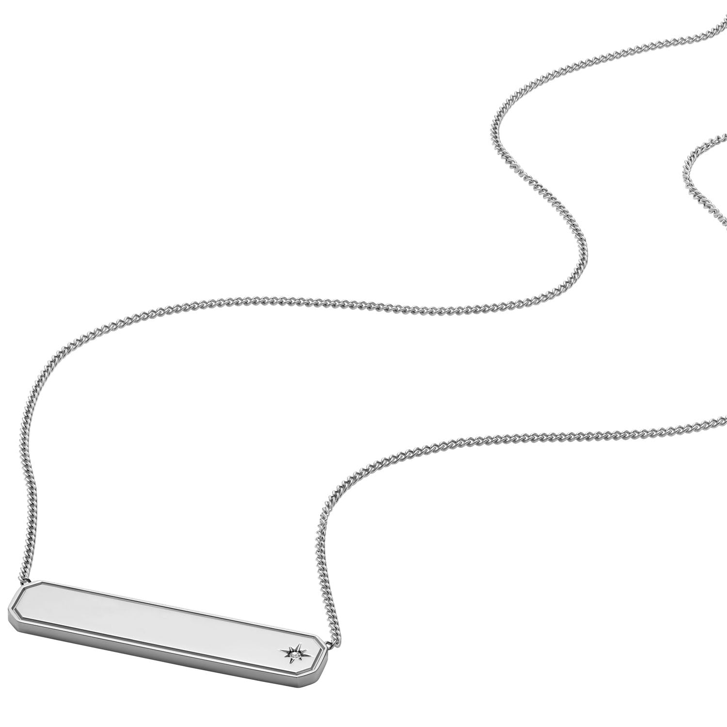 Fossil Damen Halskette Sadie Engravables