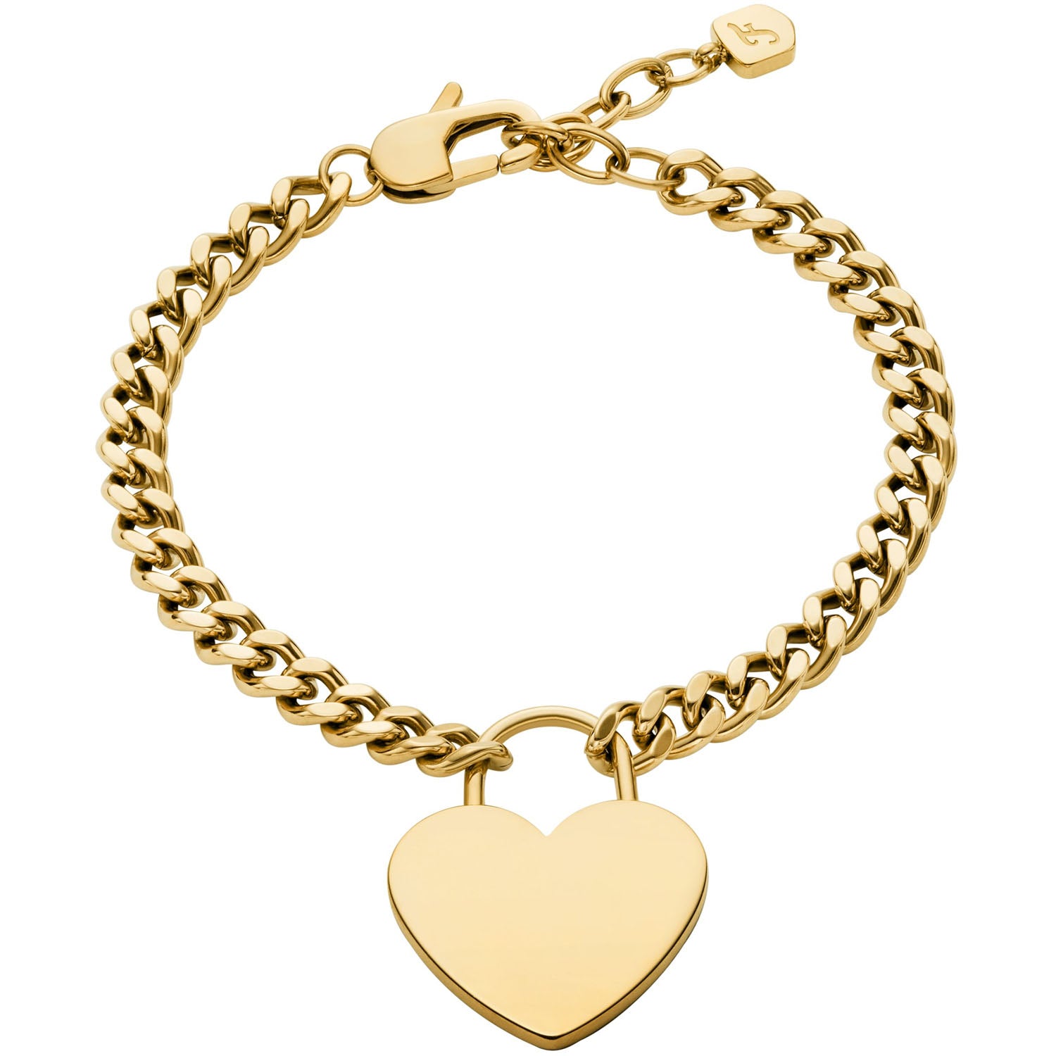 Fossil Sutton Damen Armband mit Herzanhänger