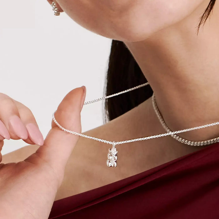 Thomas Sabo Kette mit HARIBO Goldbär Anhänger Silber