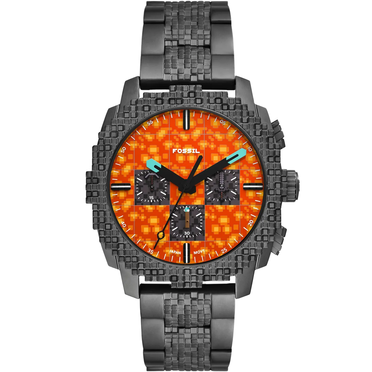 Minecraft x Fossil Uhr Limited Edition Chronograph The Nether