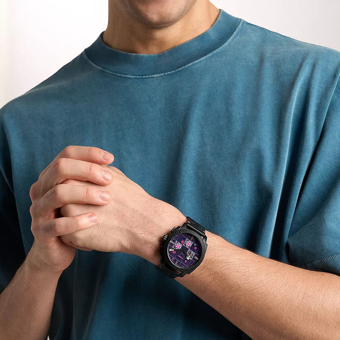 Minecraft x Fossil Uhr Limited Edition Chronograph The End