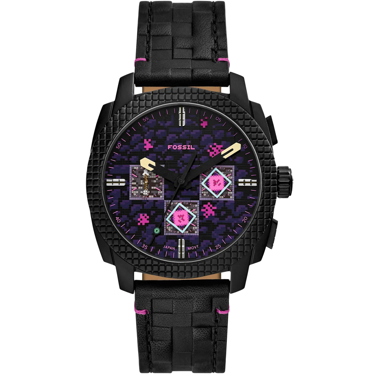 Minecraft x Fossil Uhr Limited Edition Chronograph The End
