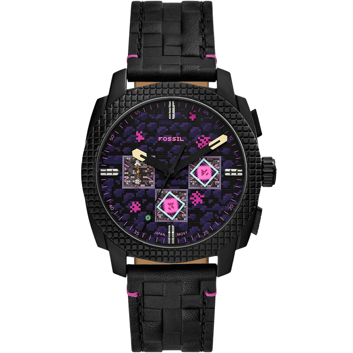Minecraft x Fossil Uhr Limited Edition Chronograph The End