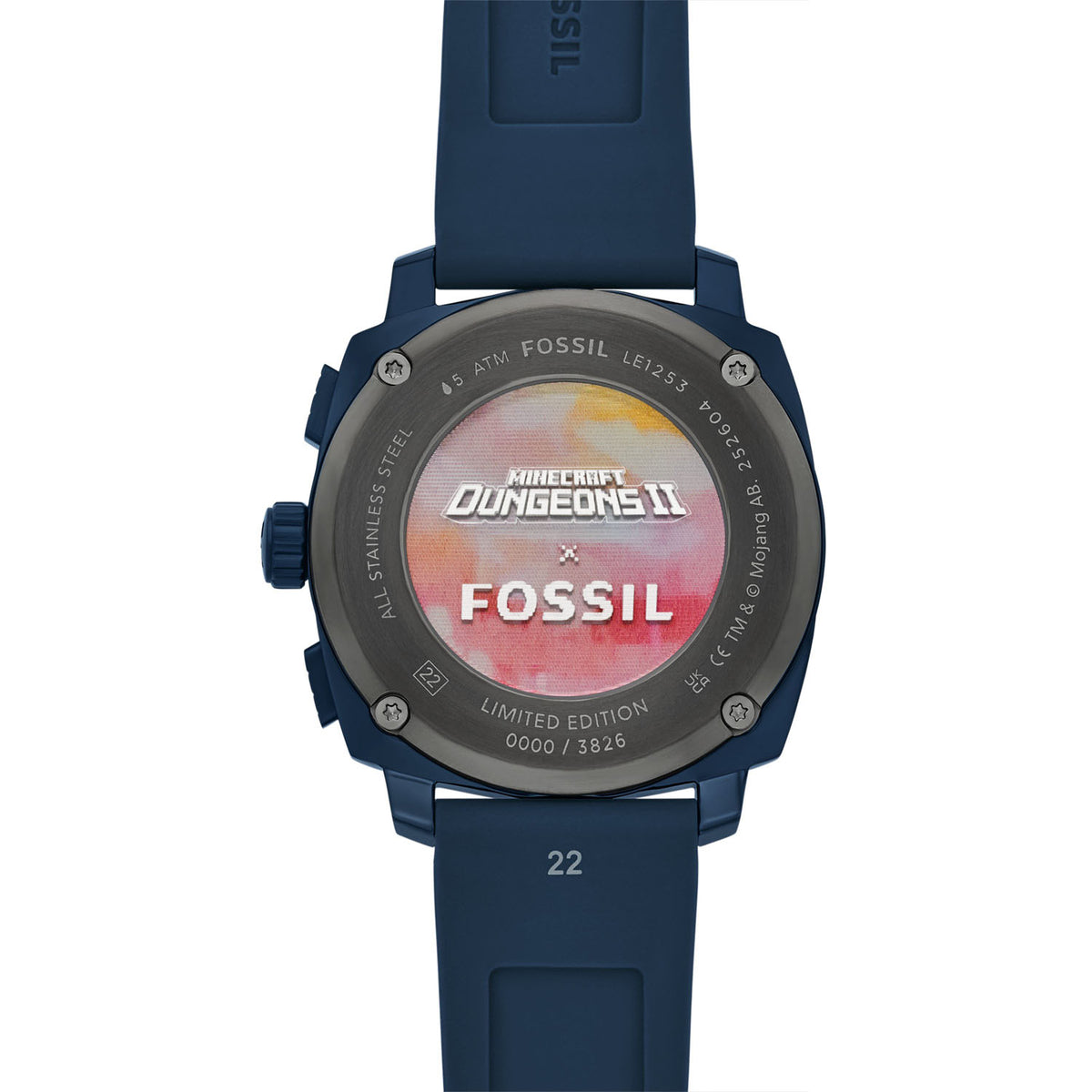 Minecraft x Fossil Uhr Limited Edition Chronograph Dungeons II