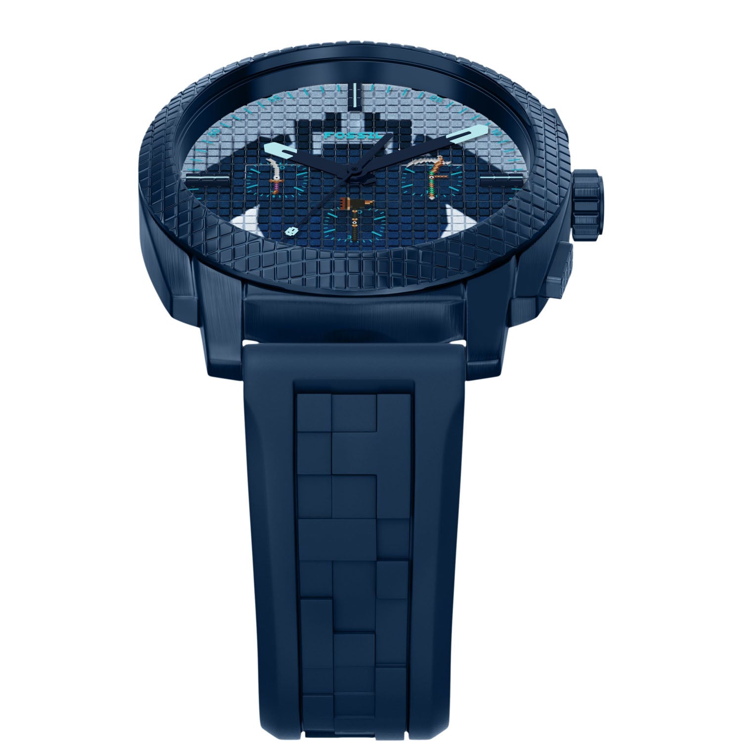 Minecraft x Fossil Uhr Limited Edition Chronograph Dungeons II