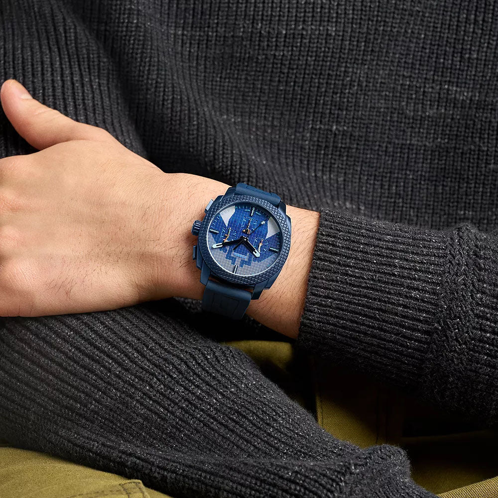 Minecraft x Fossil Uhr Limited Edition Chronograph Dungeons II