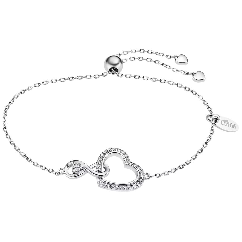 Lotus Silver Damen Armband Herz Moments