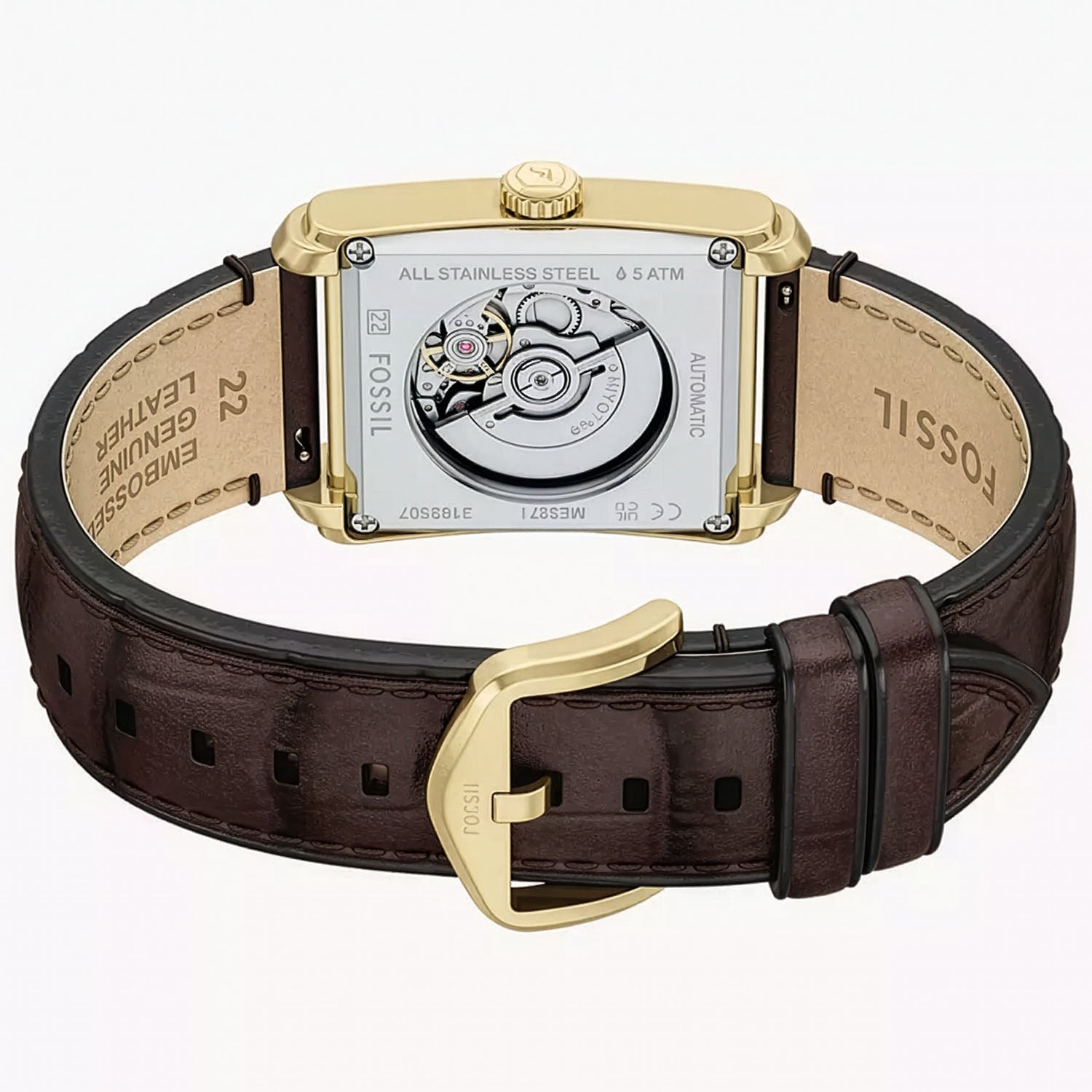 Fossil Herrenuhr Carraway Automatik
