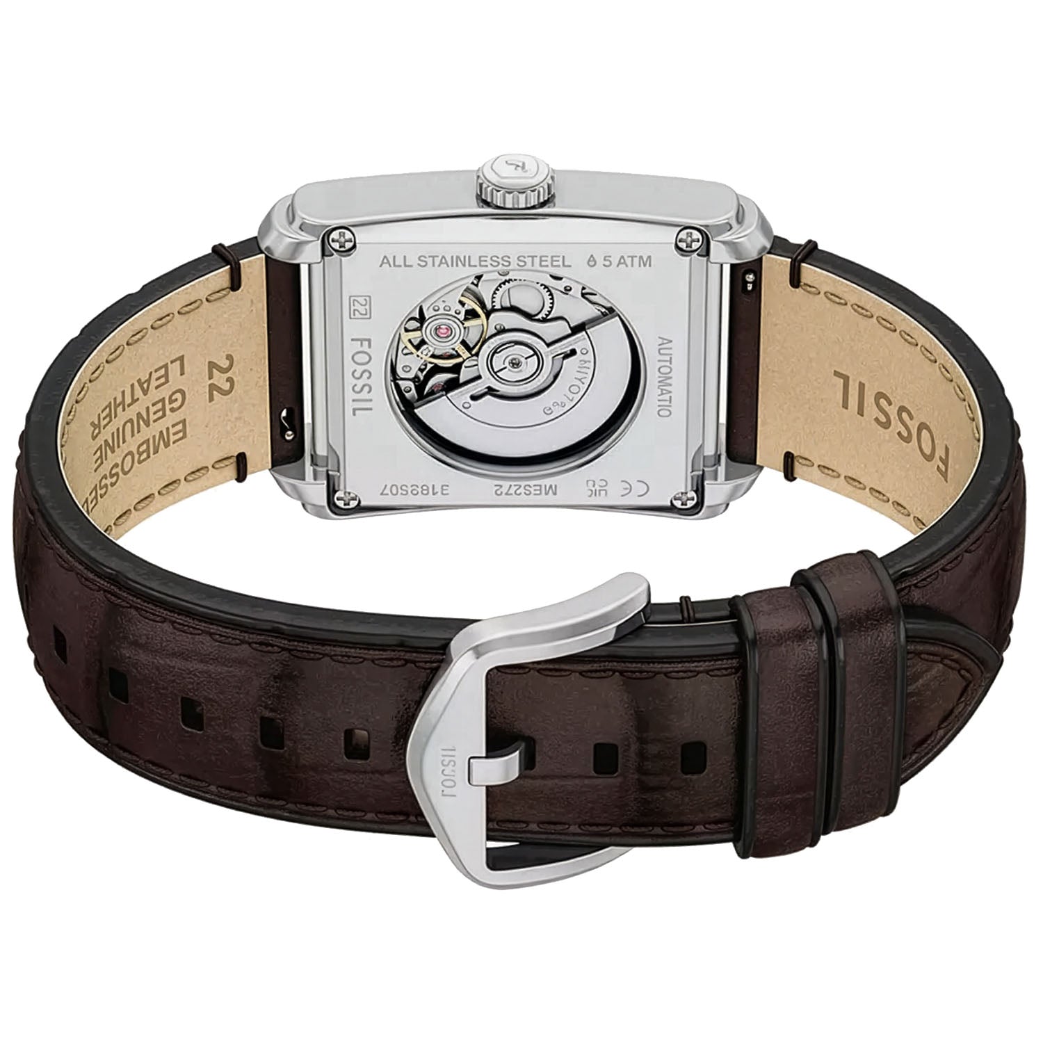 Fossil Herrenuhr Carraway Automatik