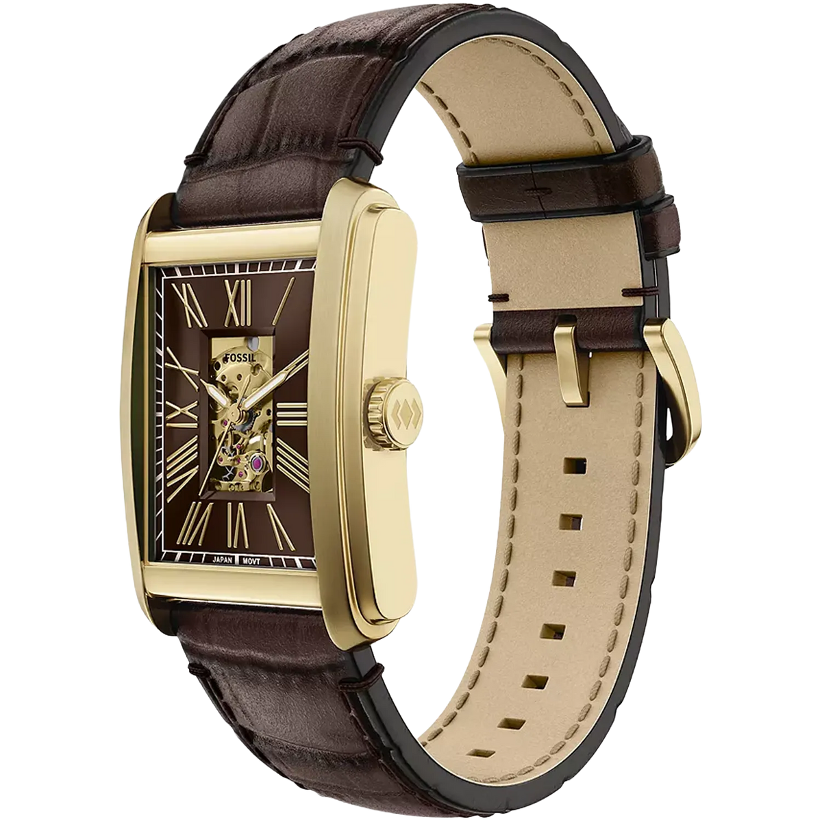 Fossil Herrenuhr Carraway Automatik