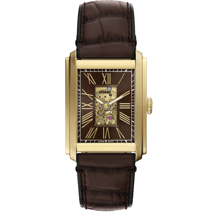 Fossil Herrenuhr Carraway Automatik