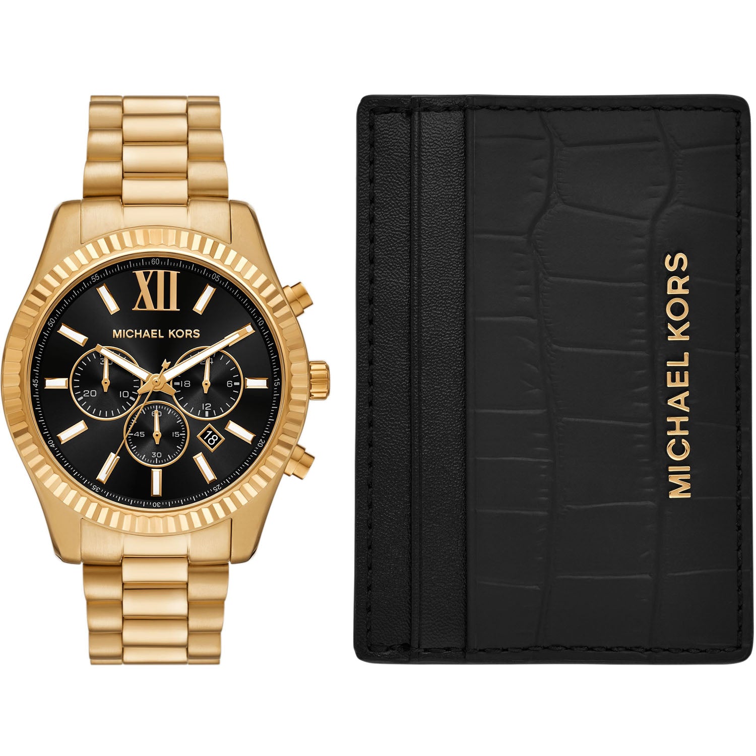 Michael Kors Herrenuhr Lexington Set Holiday