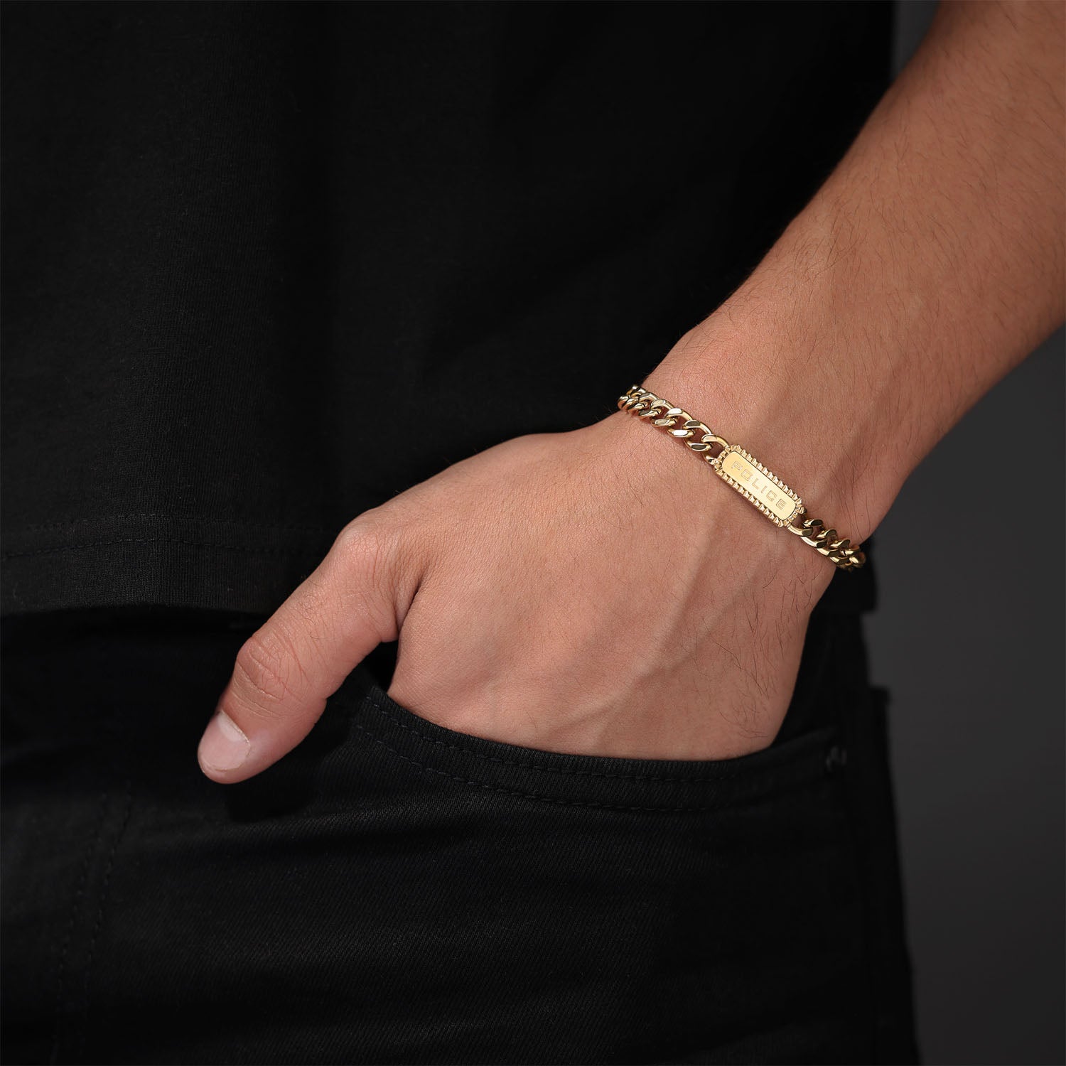POLICE Herren Armband Taper