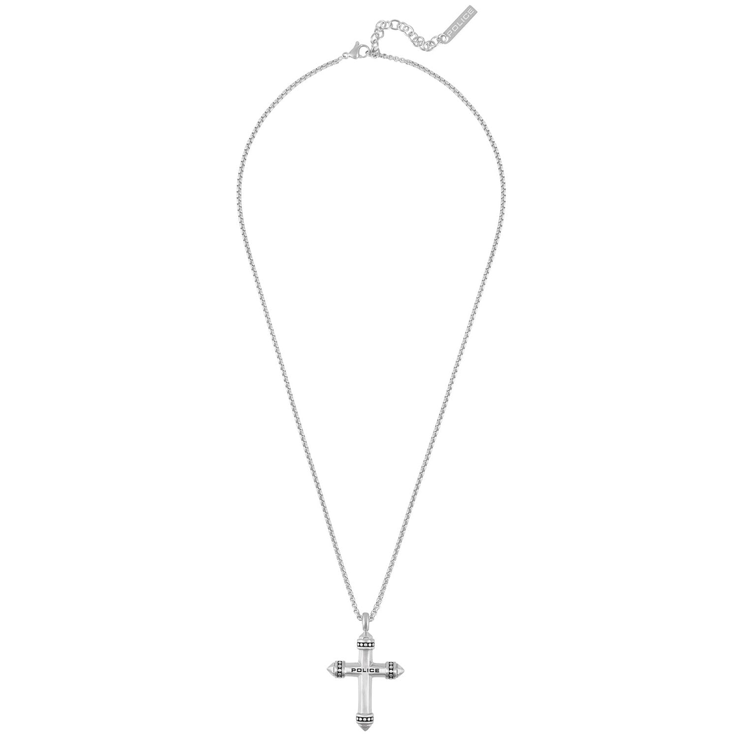 POLICE Herrenkette mit Kreuz Crossrange