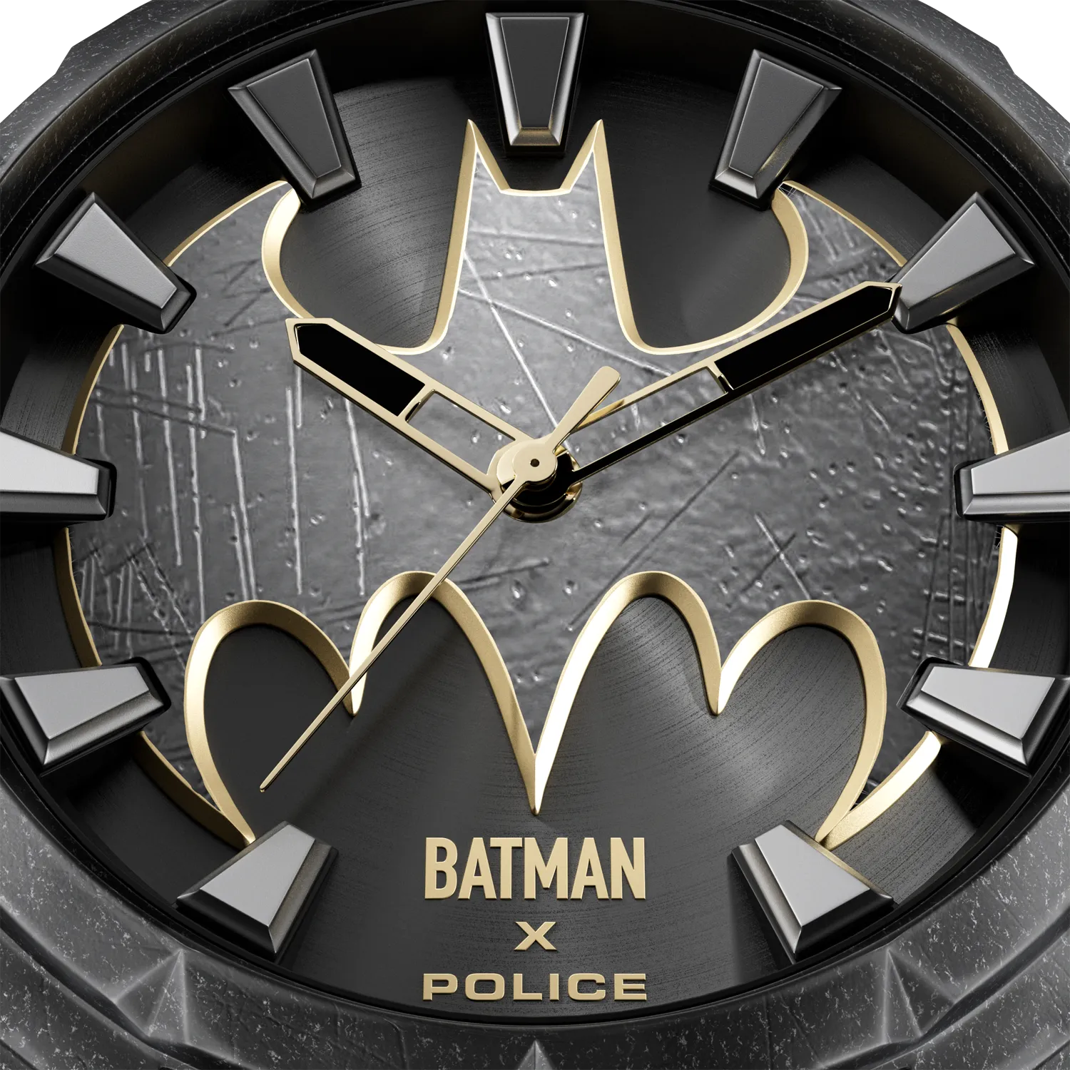 BATMAN x POLICE THE BAT Herrenuhr Limited Edition