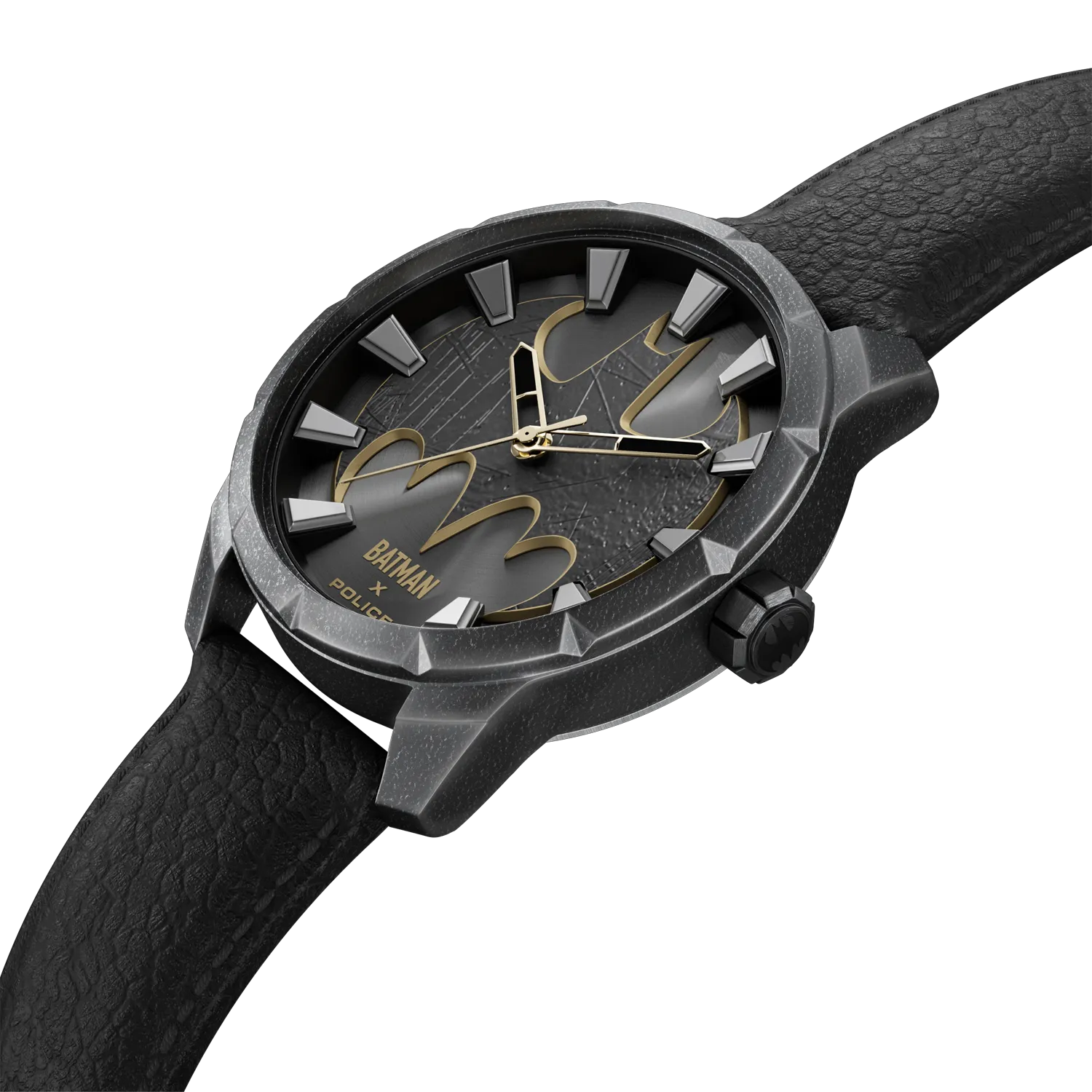 BATMAN x POLICE THE BAT Herrenuhr Limited Edition