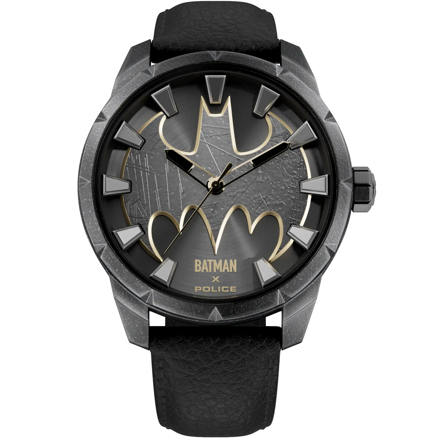 BATMAN x POLICE THE BAT Herrenuhr Limited Edition