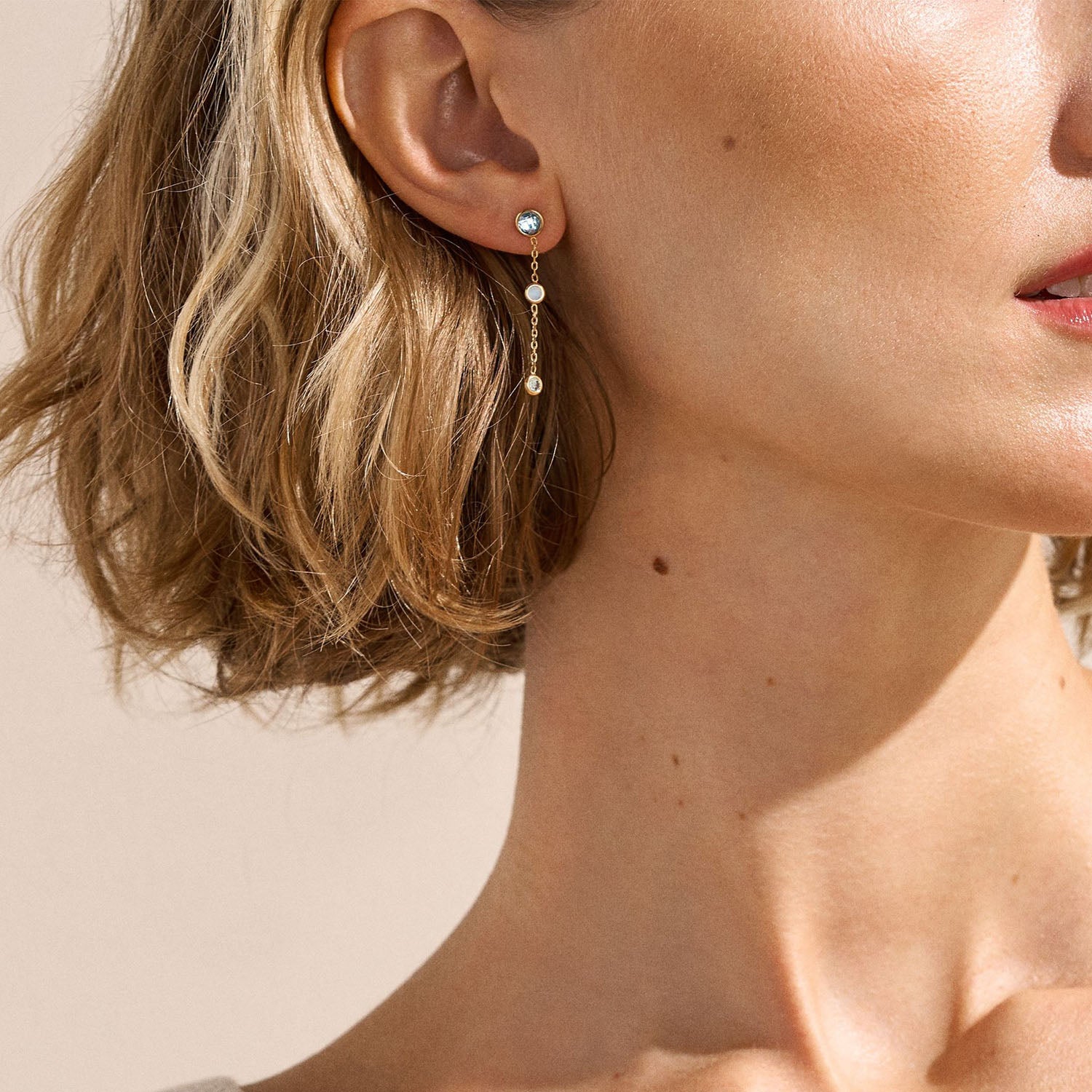 Skagen Ohrringe Sofie Sea Glass