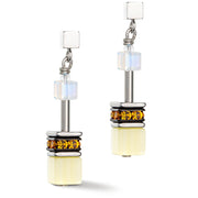 GeoCUBE® Iconic Joyful Colours Ohrstecker Gelb