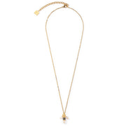 Coeur De Lion Halskette Small Guardian Gold Weiß