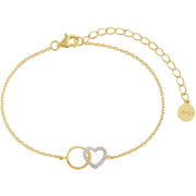 XENOX Damen Armband mit Herzanhänger